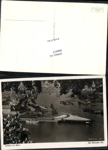 696437 Koblenz am Rhein Coblenz Deutsches Eck