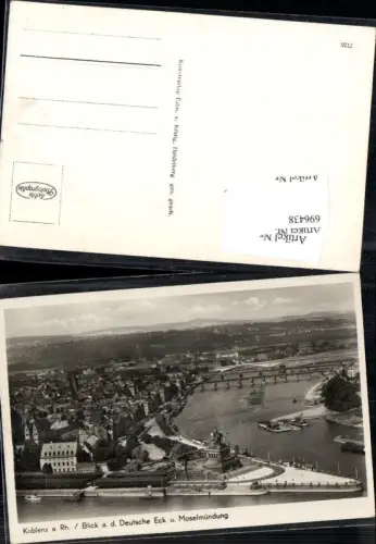 696438 Koblenz am Rhein Coblenz Deutsches Eck