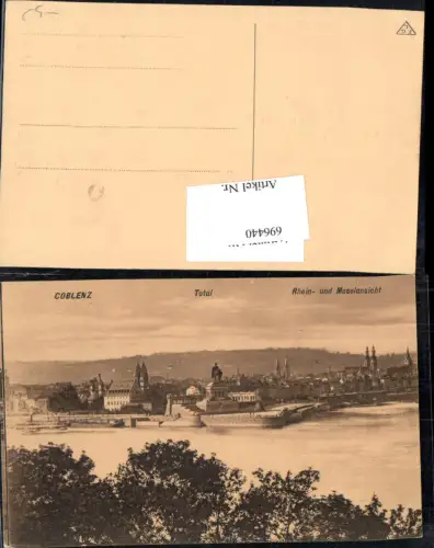 696440 Koblenz am Rhein Coblenz Deutsches Eck