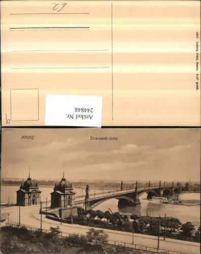 244848,Mainz Straßenbrücke Brücke