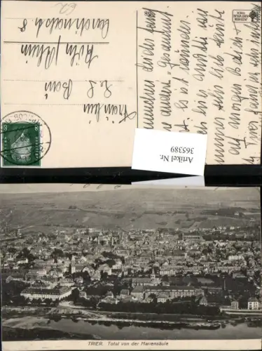 365389,Trier Totale von der Mariensäule