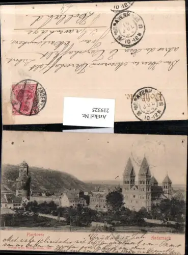 219325,Andernach Pfarrkirche Kirche pub Stengel e Co 1800