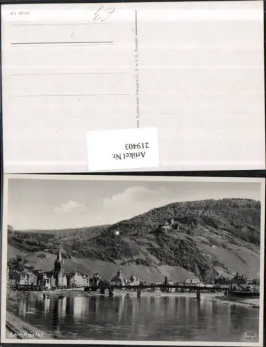 219403,Bernkastel Totale Brücke pub Stengel e Co