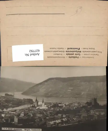 627792,Bingen a. Rhein Totalansicht