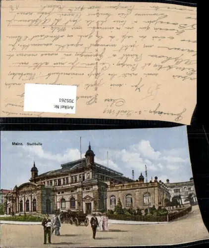 705261 Mainz am Rhein Stadthalle Kutsche