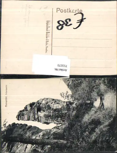 713273 Annweiler am Trifels Felsenpartie pub Reinicke e Rubin