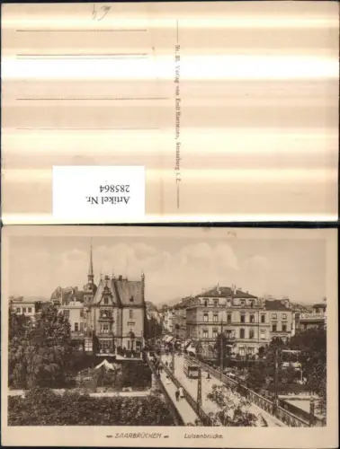 285864,Saarbrücken Luisenbrücke Brücke