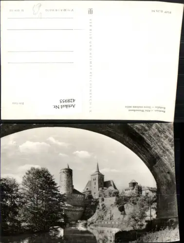 428955,Bautzen Alte Wasserkunst Kirche Turm pub VEB