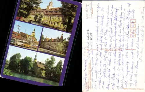 443558,Pulsnitz Fachkrankenhaus Kulturhaus Schlossteich Mehrbildkarte