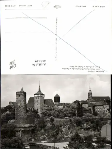 443649,Bautzen Alte Wasserkunst Michaeliskirche u. Petridom