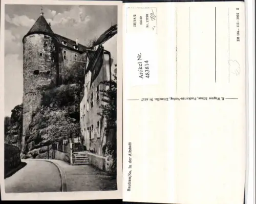 483814,Bautzen Altstadt Burg Turm