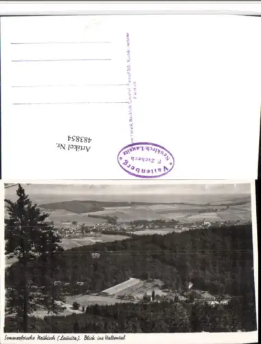 483854,Neukirch Lausitz Teilansicht m. Valtental