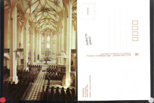369633,Annaberg-Buchholz St. Annenkirche Kirche Innenansicht
