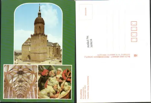 369634,Annaberg-Buchholz St. Annenkirche Kirche Figuren Mehrbildkarte