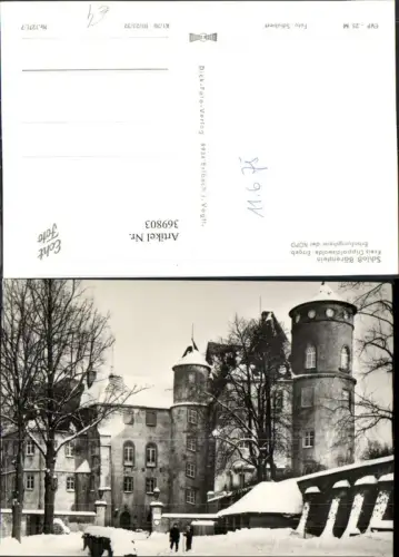 369803,Schloss Bärenstein im Erzgebirge Winterbild