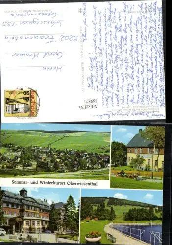 369871,Oberwiesenthal Totale Erholungsheim Aktivist Mehrbildkarte