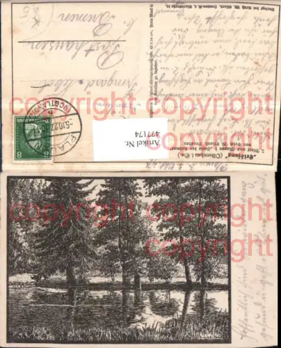 477174,Künstler AK Erich W. Eiland Olbernhau Erlösung Partie