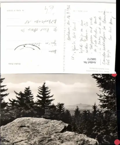 508272,Blick vom Blössenstein zum Schwartenberg b. Olbernhau