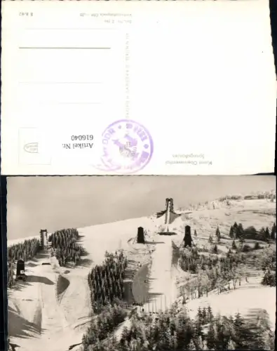 616040,Sprungschanze Skisprungschanze Oberwiesenthal im Erzgebirge