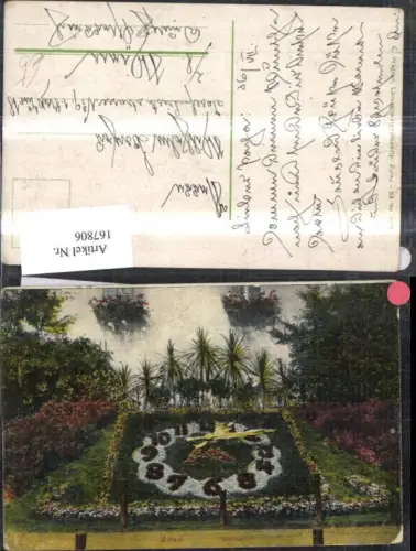 167806,Zittau Blumenuhr