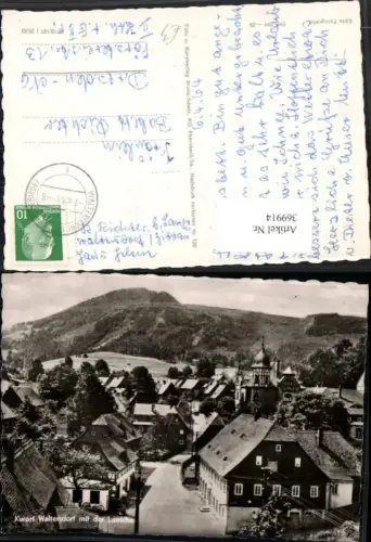 369914,Waltersdorf b. Großschönau Teilansicht m. Lausche