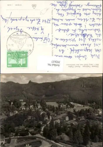 392637,Zittauer Gebirge Oybin Totale vom Berg Oybin