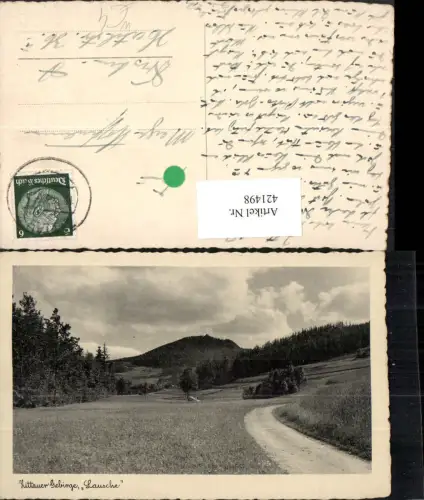 421498,Zittauer Gebirge Lausche b. Großschönau Landschaft