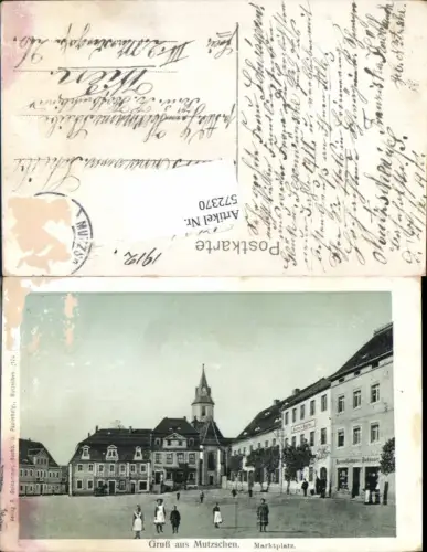 572370,Gruß aus Mutzschen Markt bei Grimma Leipzig