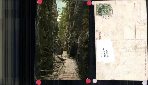 685705 Sächsische Schweiz Rathen Lohmen Wehlen Schwedenlöcher Rathewalde Stp.