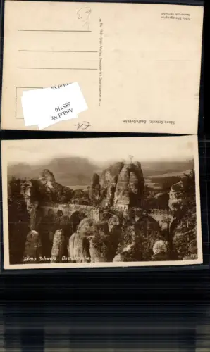 685710 Sächsische Schweiz Rathen Lohmen Wehlen Bastei Brücke