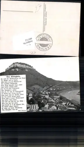 685712 Sächsische Schweiz Königstein Festung Ort