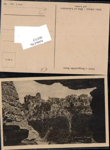 685715 Sächsische Schweiz Rathen Lohmen Wehlen Bastei