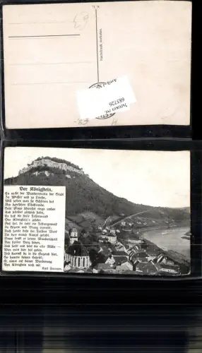 685726 Sächsische Schweiz Königstein a.d. Elbe