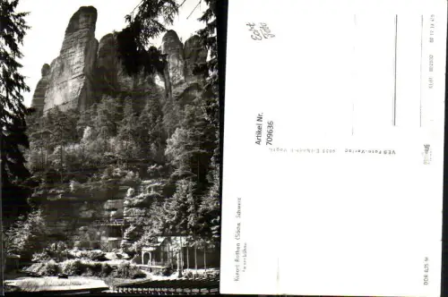 709636 Sächsische Schweiz Rathen Felsenbühne