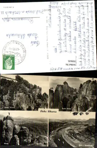 709645 Sächsische Schweiz Rathen Bastei brücke Mönch Wehlen