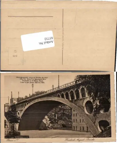 83732,Plauen im Vogtland Friedrich August Brücke