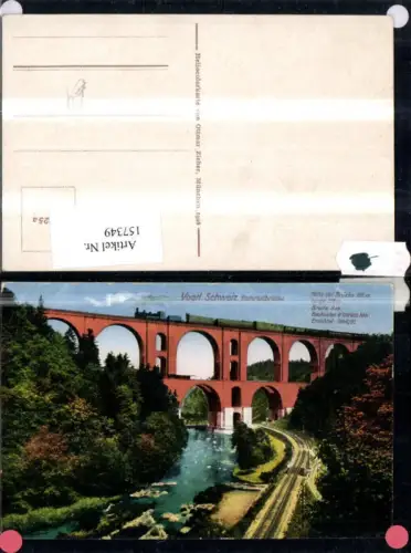 157349,Vogtland Schweiz Elstertalbrücke Eisenbahn Pöhl