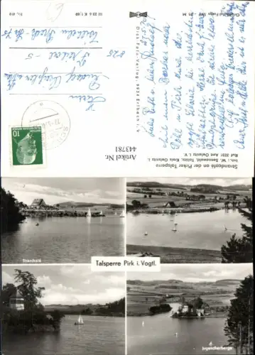 443781,Talsperre Pirk im Vogtland b. Oelsnitz Mehrbildkarte