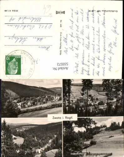533572, Mehrbild AK, Zwota i. Vogl.