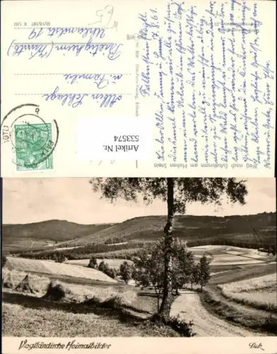 533574, Weg am Eubabrunn am hohen Stein, Voglländische Heimatbilder