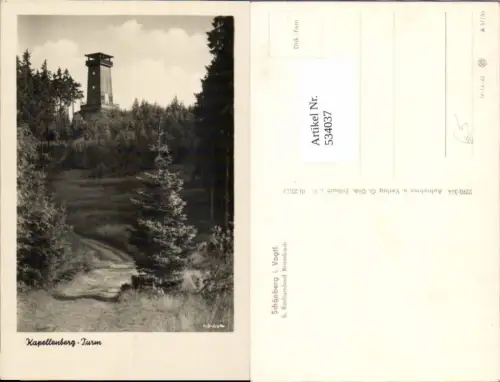 534037,Kapellenberg Turm Schönberg im Vogtland Brambach