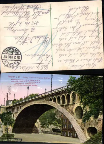 702702 Plauen im Vogtland König Friedrich August Brücke