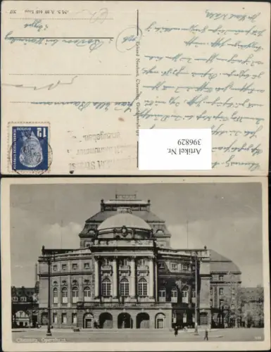 396829,Chemnitz Opernhaus Oper Gebäude