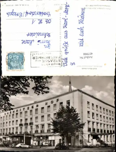 457990,Chemnitz Hotel Chemnitzer Hof pub VEB