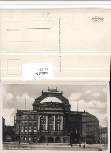 491521,Chemnitz Opernhaus Oper Gebäude
