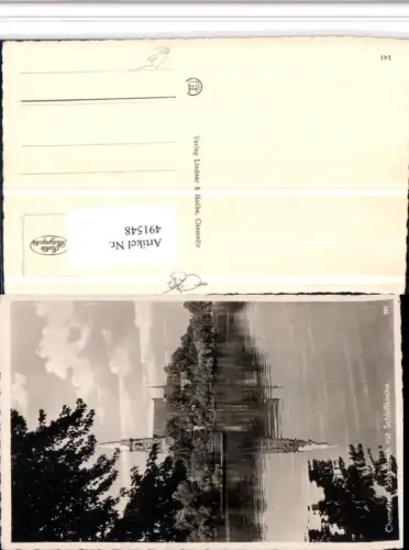 491548,Chemnitz Schlossteich m. Schlosskirche Kirche