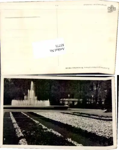 83771,Dresden Reichsgartenschau 1936