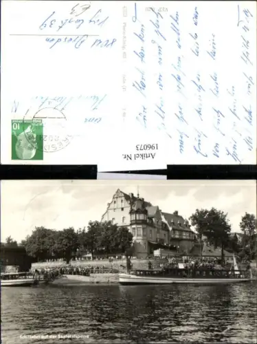 196073,Schifffahrt auf d. Saaletalsperre Schiff Saalfeld Plauen Vogtland