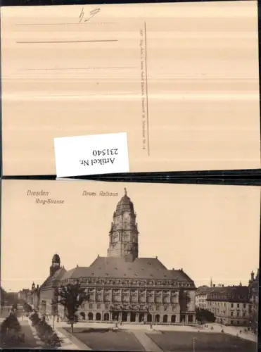 231540,Dresden Ring-Straße Neues Rathaus