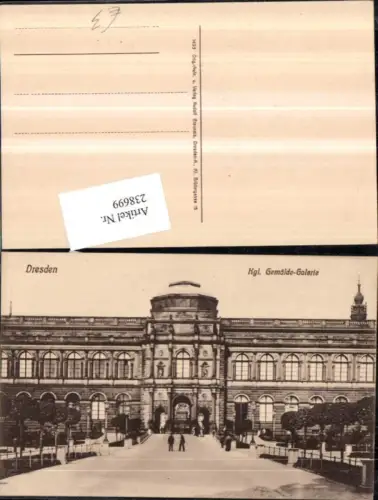 238699,Dresden Königliche Gemälde-Galerie Gebäude